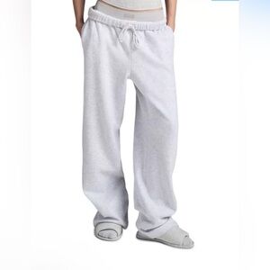 SKIMS Exposed Boxer Pants XL light Heather grey